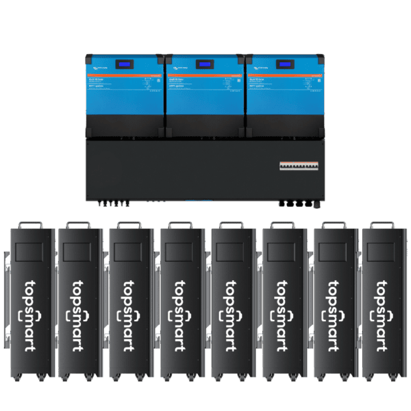 TopSmart ESS trifásico 18kW RS 12kW Solar 128kWh La batería para el hogar inteligente