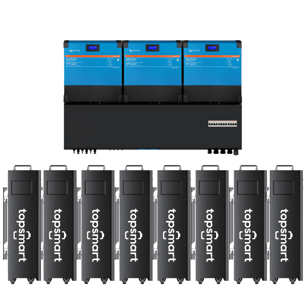 TopSmart ESS 3-phase 18kW RS 18kW Solar 128kWh The Smart Home Battery