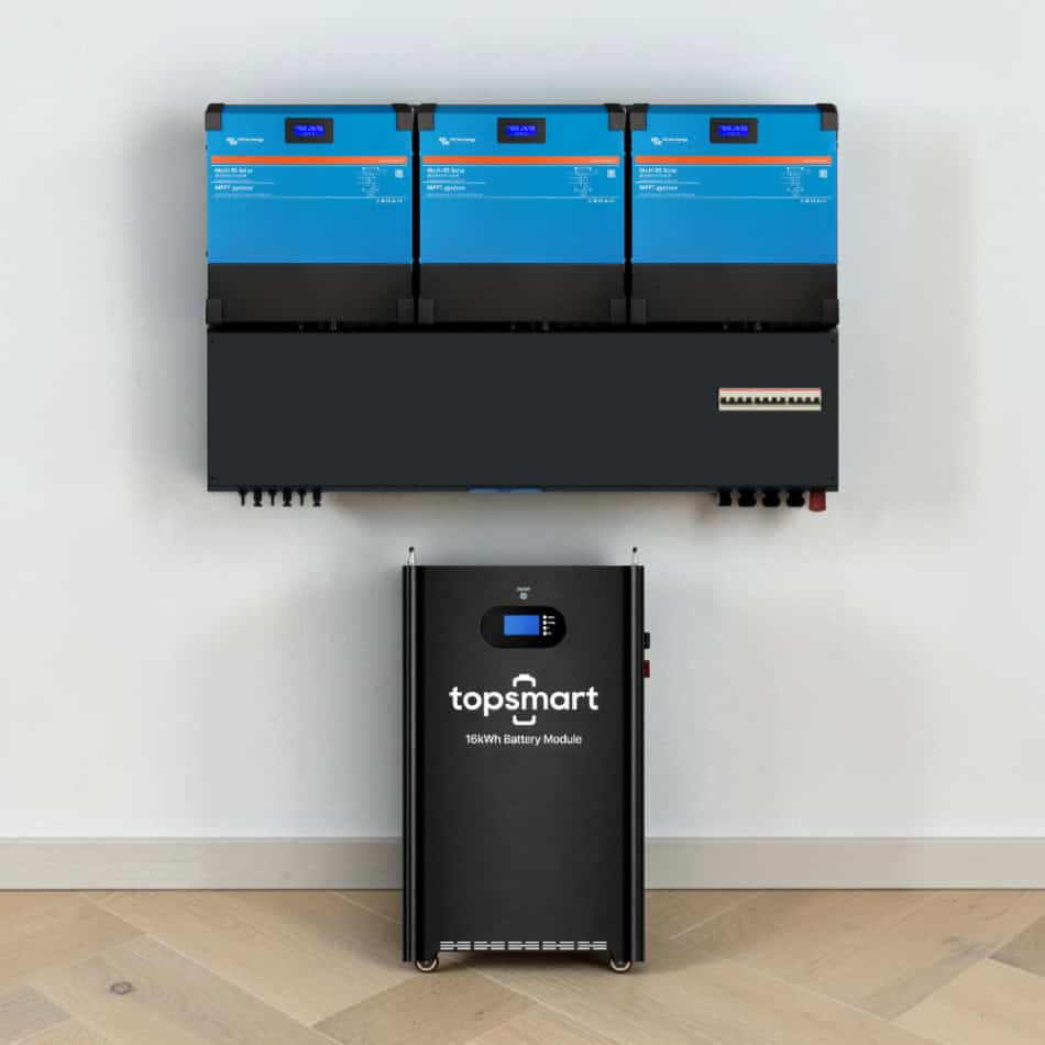 TopSmart ESS 3-phase 18kW RS 18kW Solar 16kWh The Smart Home Battery