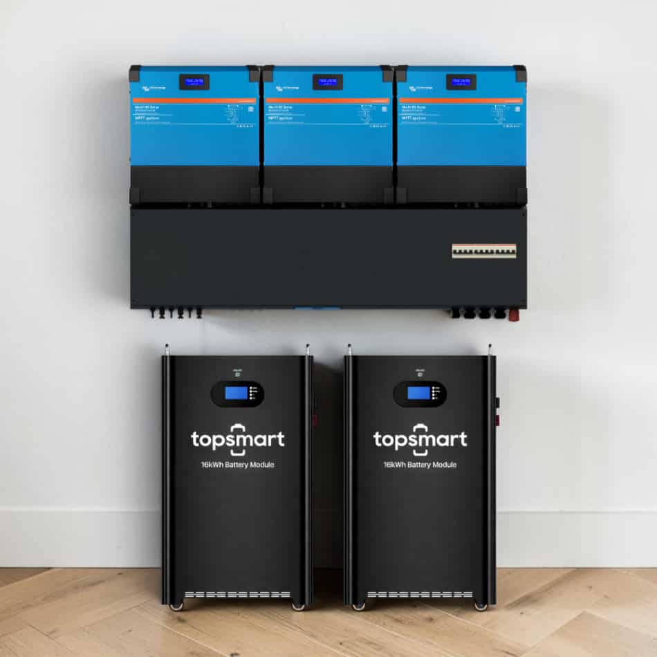 TopSmart ESS 3-phase 18kW RS 18kW Solar 32kWh The Smart Home Battery