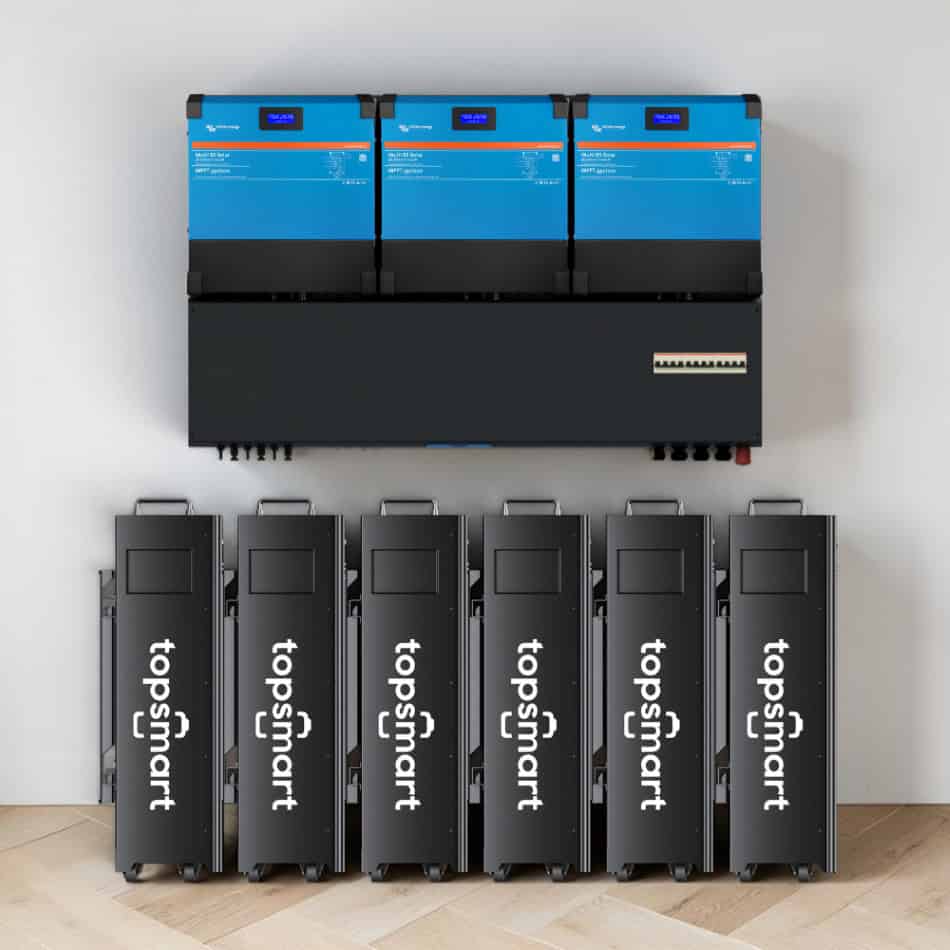 TopSmart ESS 3-phase 18kW RS 18kW Solar 96kWh The Smart Home Battery