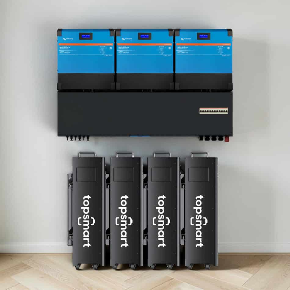 TopSmart ESS 3-phase 18kW RS 6kW Solar 64kWh The Smart Home Battery