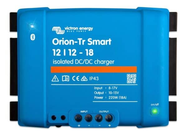 Victron Orion-Tr Smart DC-DC acculader 12/12-18A