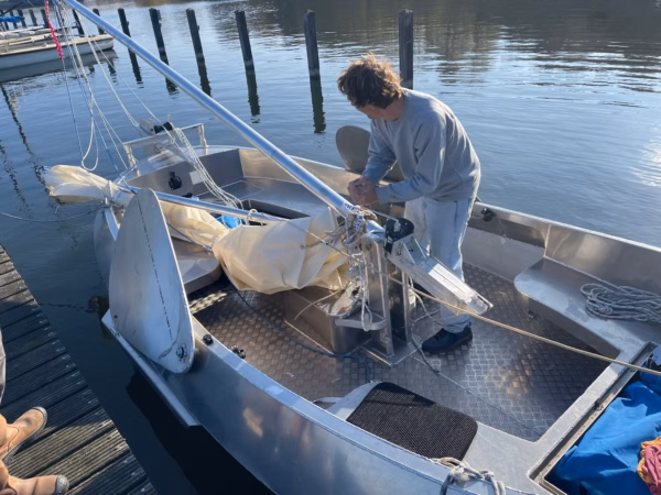 ZWS Tjotter 500 – aluminium zeilboot en elektrische sloep - Afbeelding 2